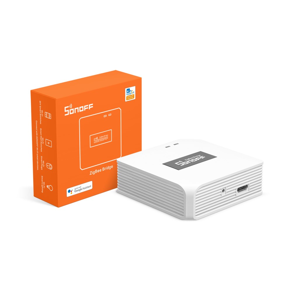 SONOFF SNZB-02D Zigbee LCD Smart Temperature Humidity Sensor,Works with  Alexa/Google Home, SONOFF ZigBee Bridge Is Required, Battery Is Included